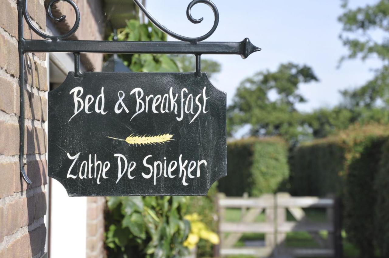 Bed And Breakfast Zathe De Spieker Itens Εξωτερικό φωτογραφία